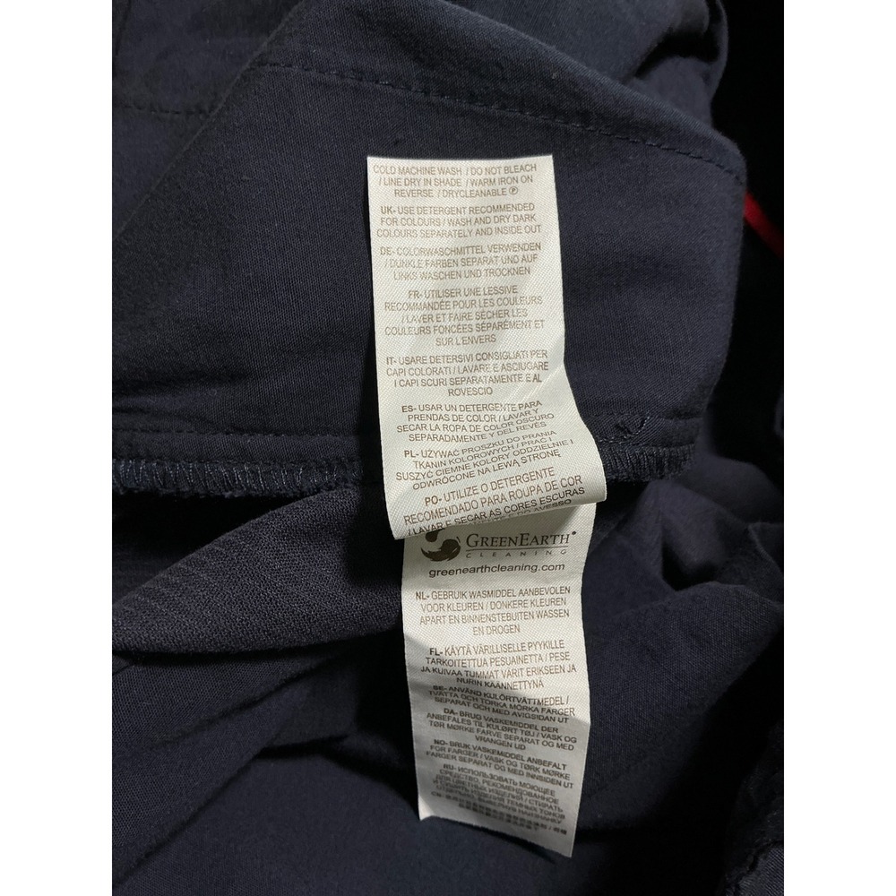 Boden Corduroy Tapered Trousers Fine Wale Stretch Pants Size 10 Navy Blue R0169 - Picture 11 of 11
